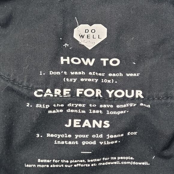 Madewell Jeans Women Size 32x26 The Perfect Vintage Gray Back Pockets Distressed - Picture 10 of 14